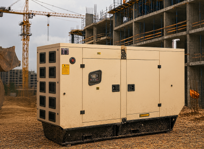 დიზელის გენერატორები სამშენებლო ობიექტებისთვის: საიმედო ენერგია უწყვეტი მუშაობისთვის