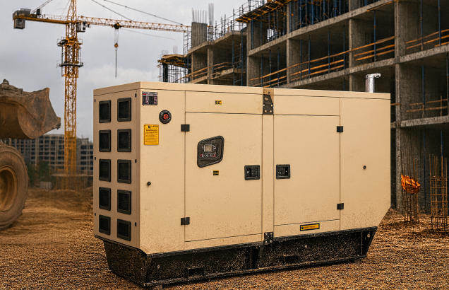 დიზელის გენერატორები სამშენებლო ობიექტებისთვის: საიმედო ენერგია უწყვეტი მუშაობისთვის